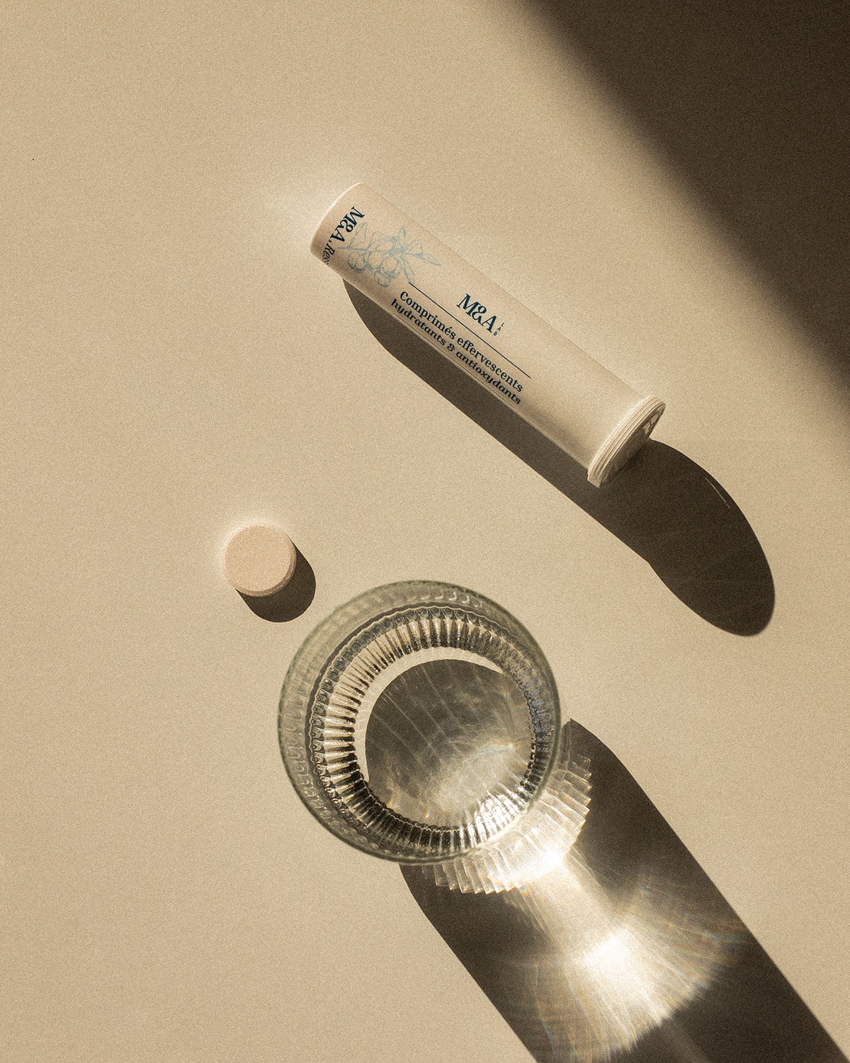 photographie cosmétique M&A Lab packshot produit