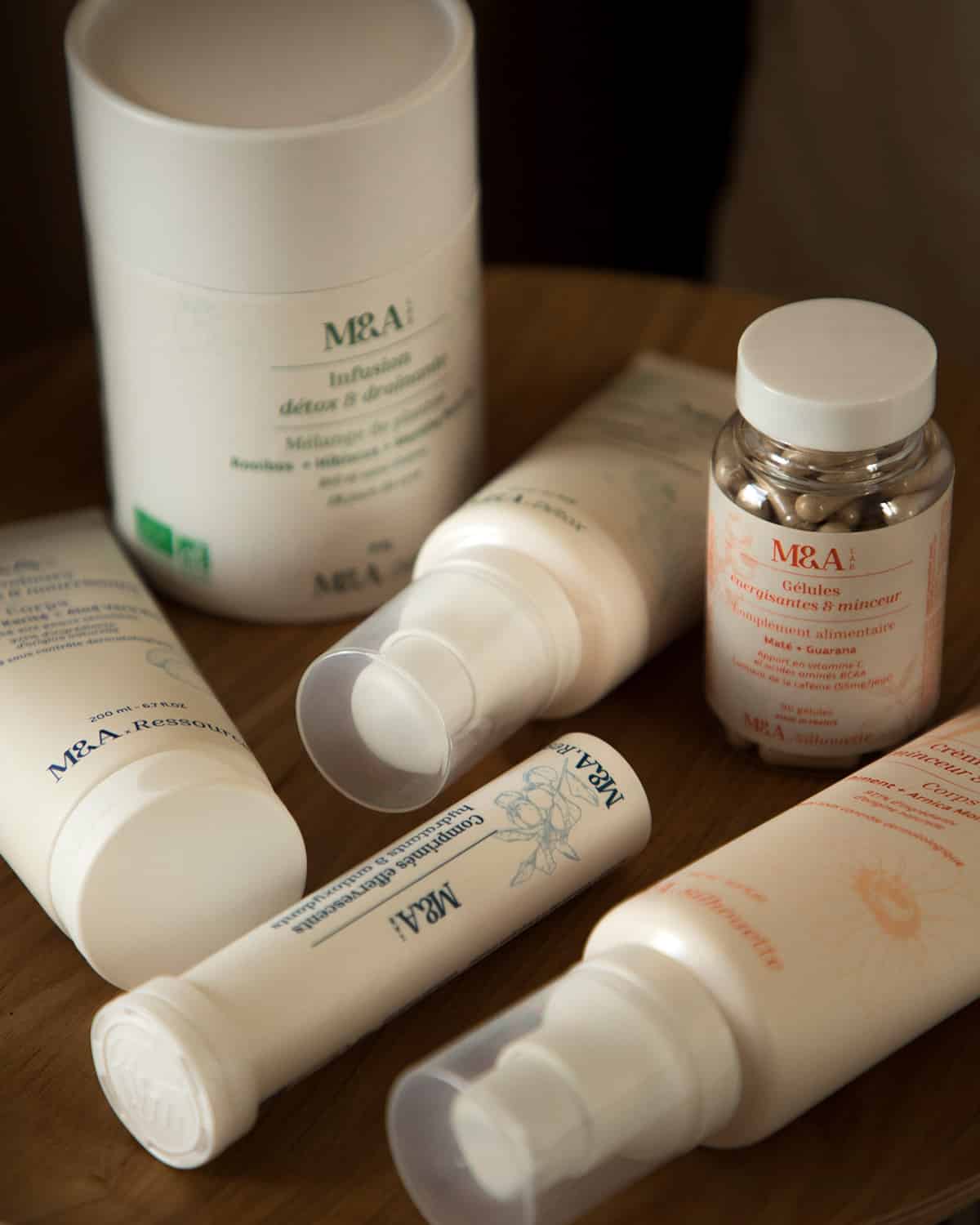 packshot cosmétique crème M&A Lab